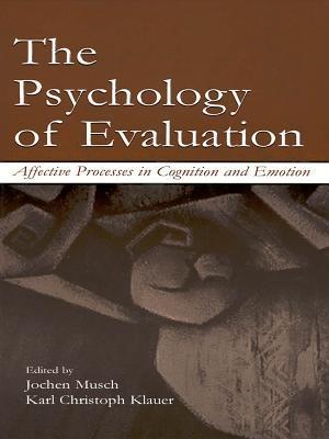 Psychology of Evaluation