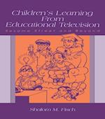 Children''s Learning From Educational Television