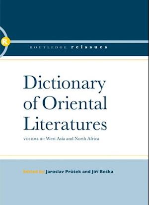 Dictionary of Oriental Literatures 3