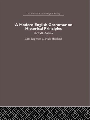 Modern English Grammar on Historical Principles