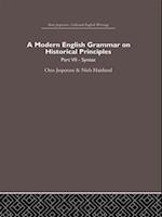 Modern English Grammar on Historical Principles