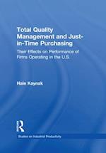 Total Quality Management and Just-in-Time Purchasing