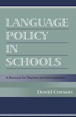 Language Policy in Schools