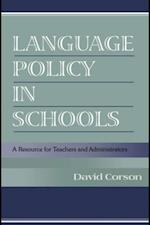 Language Policy in Schools