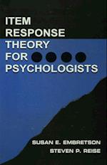 Item Response Theory for Psychologists