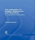 The Intonation of English Statements and Questions