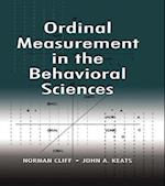 Ordinal Measurement in the Behavioral Sciences