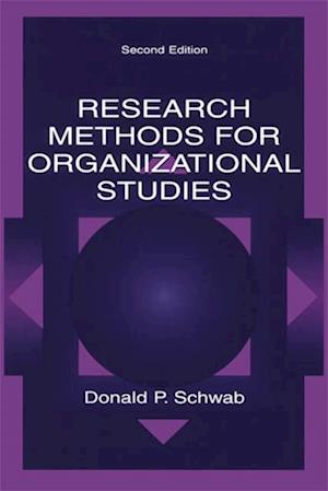 Research Methods for Organizational Studies