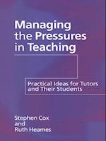 Managing the Pressures of Teaching