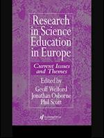 Research in science education in Europe