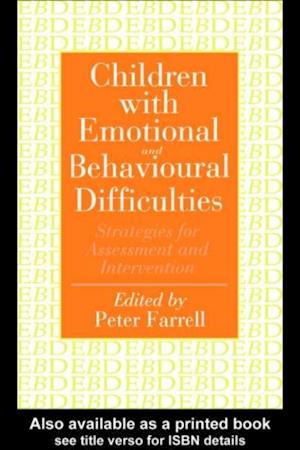 Children With Emotional And Behavioural Difficulties