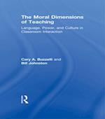 Moral Dimensions of Teaching