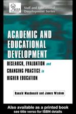 Academic and Educational Development