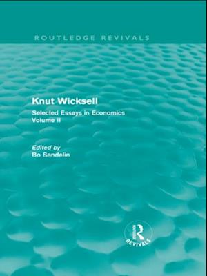 Knut Wicksell (Routledge Revivals)