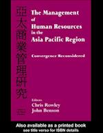 The Management of Human Resources in the Asia Pacific Region
