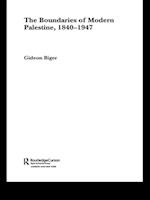 The Boundaries of Modern Palestine, 1840-1947