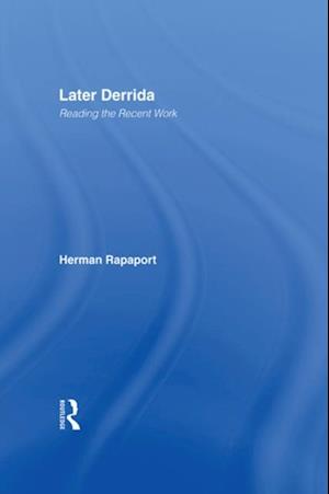 Later Derrida