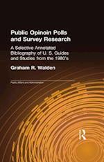 Public Opinion Polls and Survey Research