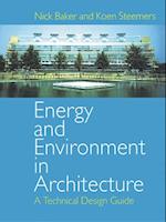 Energy and Environment in Architecture