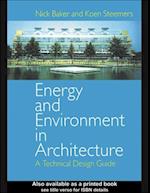 Energy and Environment in Architecture