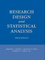 Research Design and Statistical Analysis