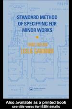 Standard Method of Specifying for Minor Works