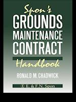 Spon''s Grounds Maintenance Contract Handbook