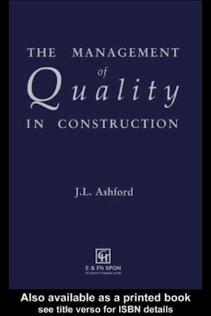 Management of Quality in Construction
