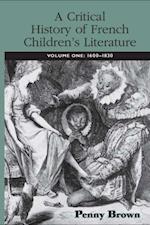 Critical History of French Children's Literature