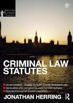 Criminal Law Statutes 2012-2013