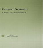 Category Neutrality