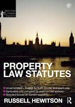 Property Law Statutes 2012-2013