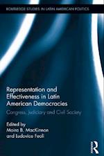 Representation and Effectiveness in Latin American Democracies