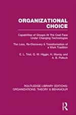 Organizational Choice (RLE: Organizations)