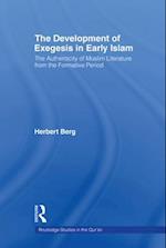 Development of Exegesis in Early Islam