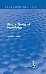 Plato''s Theory of Knowledge (Routledge Revivals)