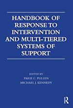 Handbook of Response to Intervention and Multi-Tiered Systems of Support