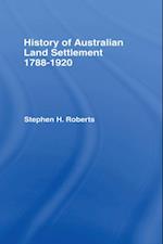 History of Australian Land Settlement