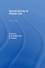 Annual Survey of African Law Cb