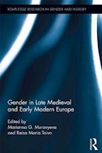 Gender in Late Medieval and Early Modern Europe