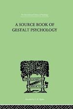 Source Book Of Gestalt Psychology