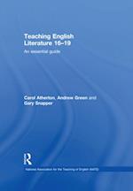Teaching English Literature 16–19