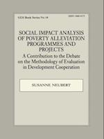 Social Impact Analysis of Poverty Alleviation Programmes and Projects