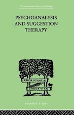 Psychoanalysis And Suggestion Therapy