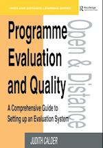 Programme Evaluation and Quality