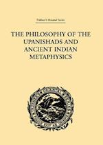 Philosophy of the Upanishads and Ancient Indian Metaphysics