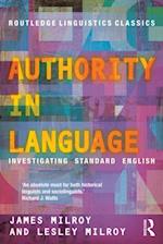 Authority in Language