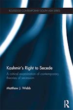 Kashmir''s Right to Secede