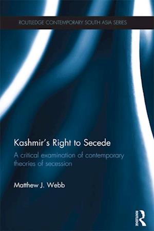 Kashmir''s Right to Secede