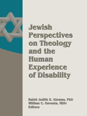 Jewish Perspectives on Theology and the Human Experience of Disability